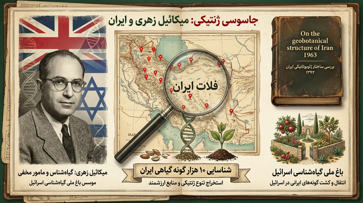 راز کتاب ۱۹۶۳ میکائیل زهری درباره ایران 🧬